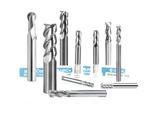 整体金属陶瓷立铣刀